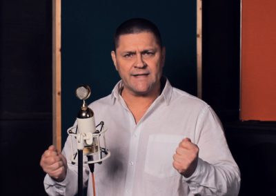 Запись стихотворения на студии