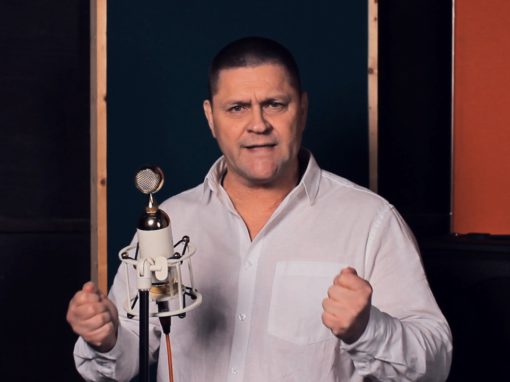 Запись стихотворения на студии